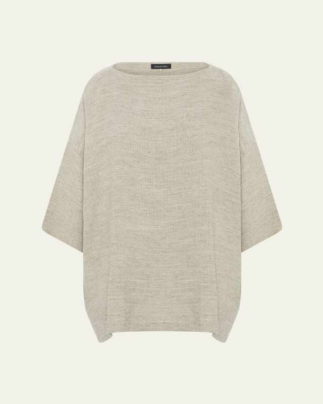 3-4 Sleeve Scoop Neck (Long Length)